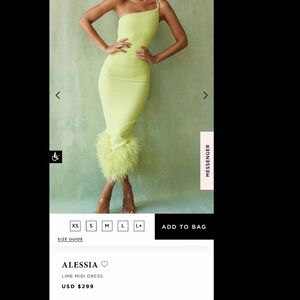 House of cb alessia dress